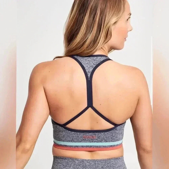 Soul Cycle Workout SET seamless split racer bra seamless skull tight - Picture 8 of 9